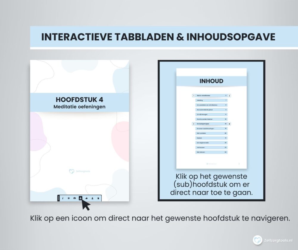 Zelfhulpboek Mindfulness Interactief