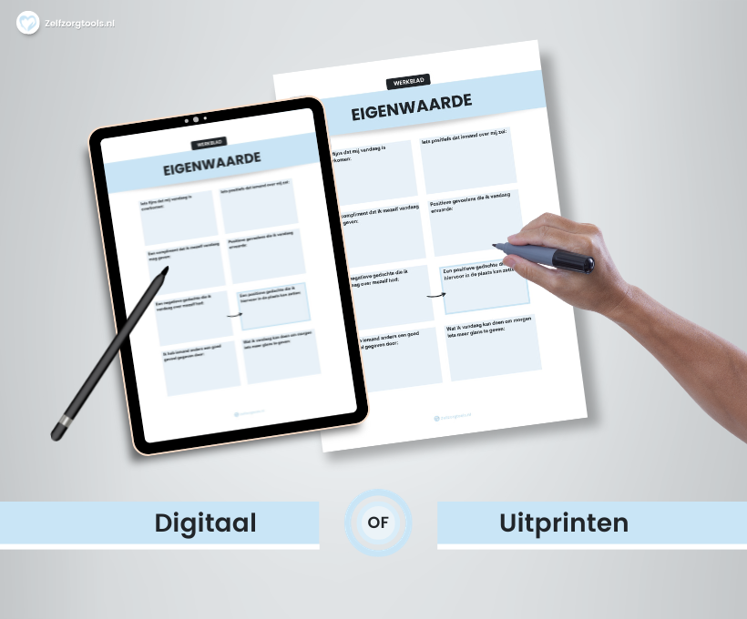 Eigenwaarde Werkblad PDF