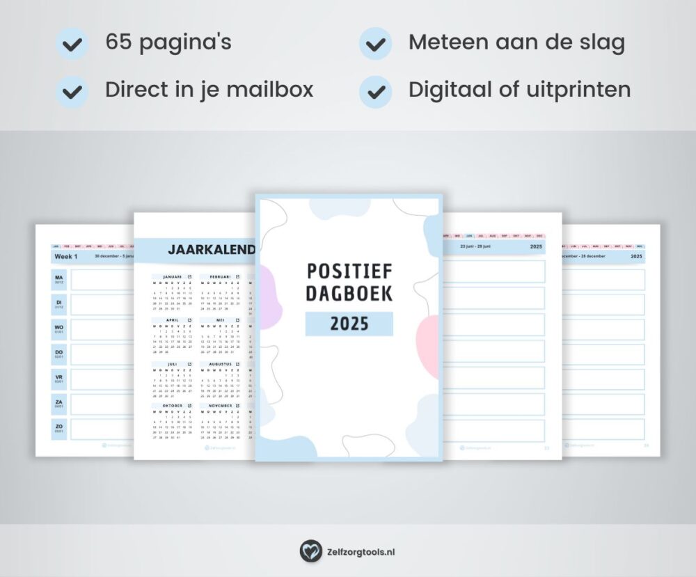 Positief Dagboek 2025 Weekkalender