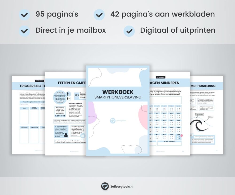 Specificaties Werkboek Smartphoneverslaving