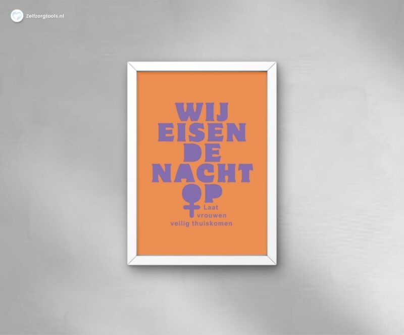 Productafbeelding - Wij Eisen De Nacht Op - Oranje Paars - JPG